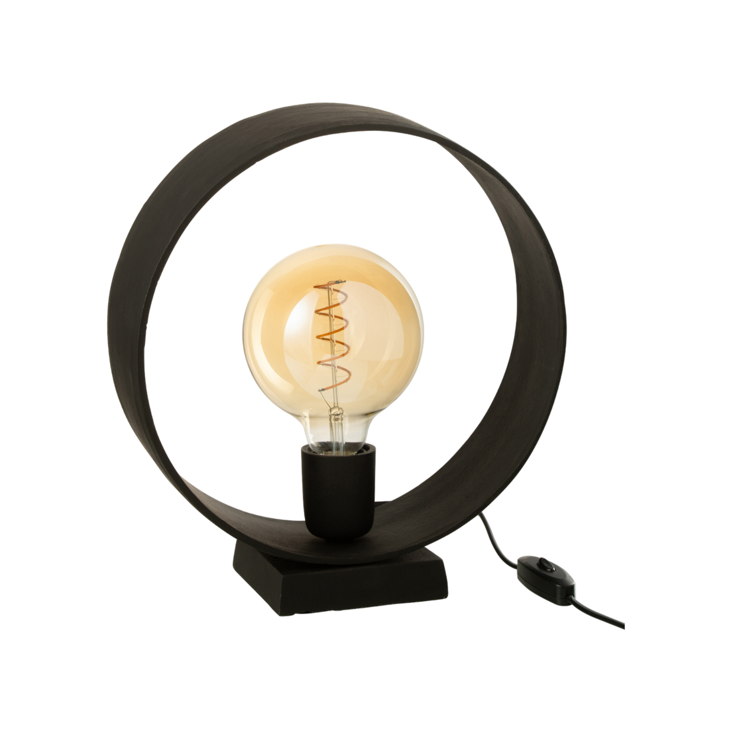 Lampe de table cercle