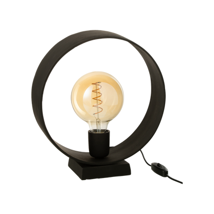 Lampe de table cercle