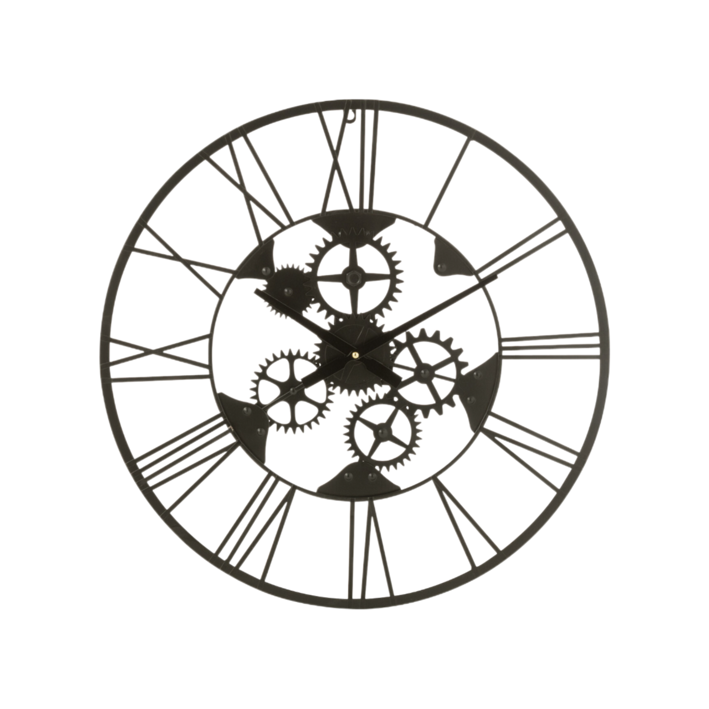 Horloge roue chiffres romains