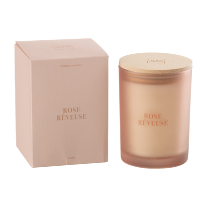 Bougie parfumée "Accords essentiels" Rose rêveuse