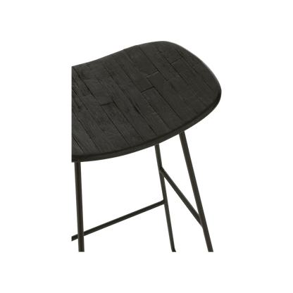 Tabouret rectangulaire haut