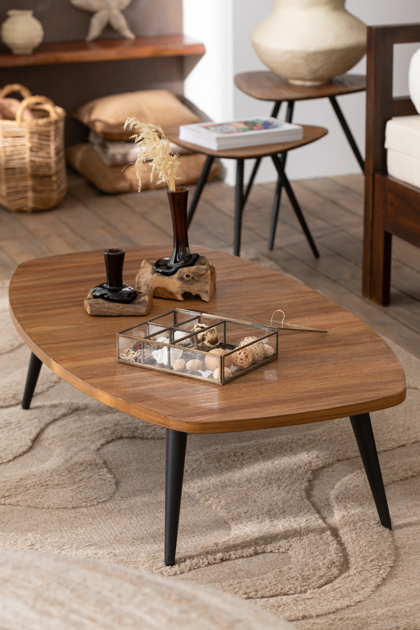 Table basse rectangulaire