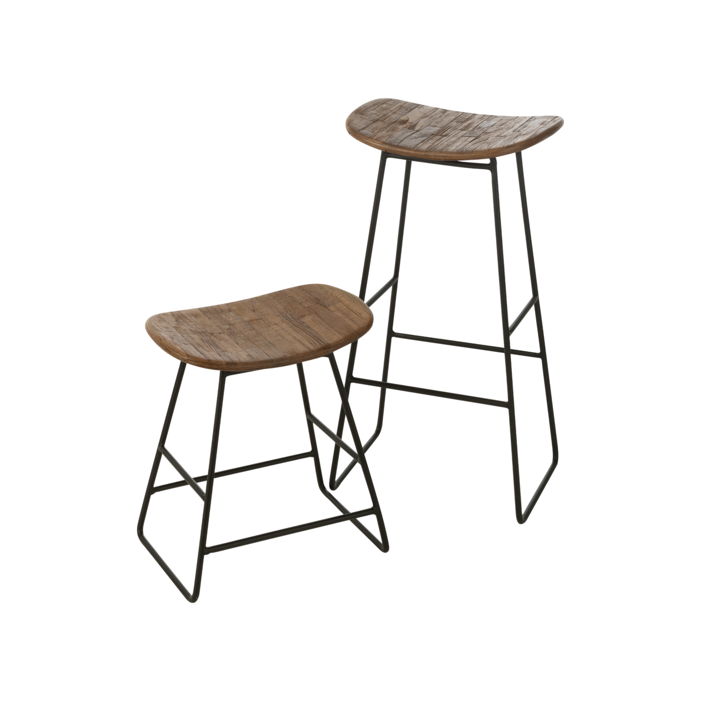 Tabouret rectangulaire haut