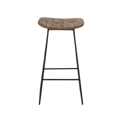 Tabouret rectangulaire haut