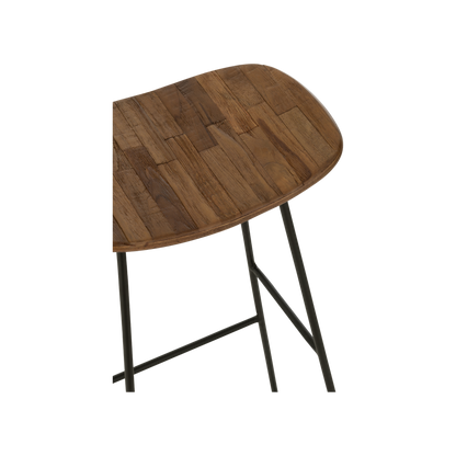 Tabouret rectangulaire haut