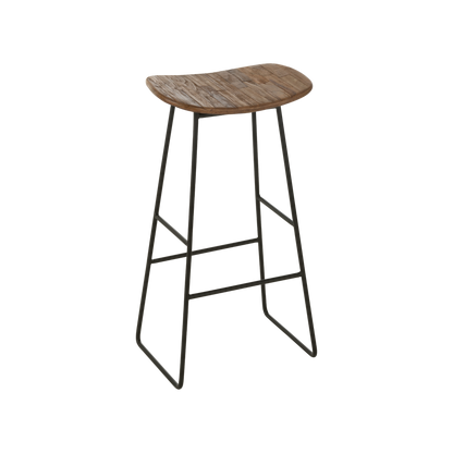 Tabouret rectangulaire haut