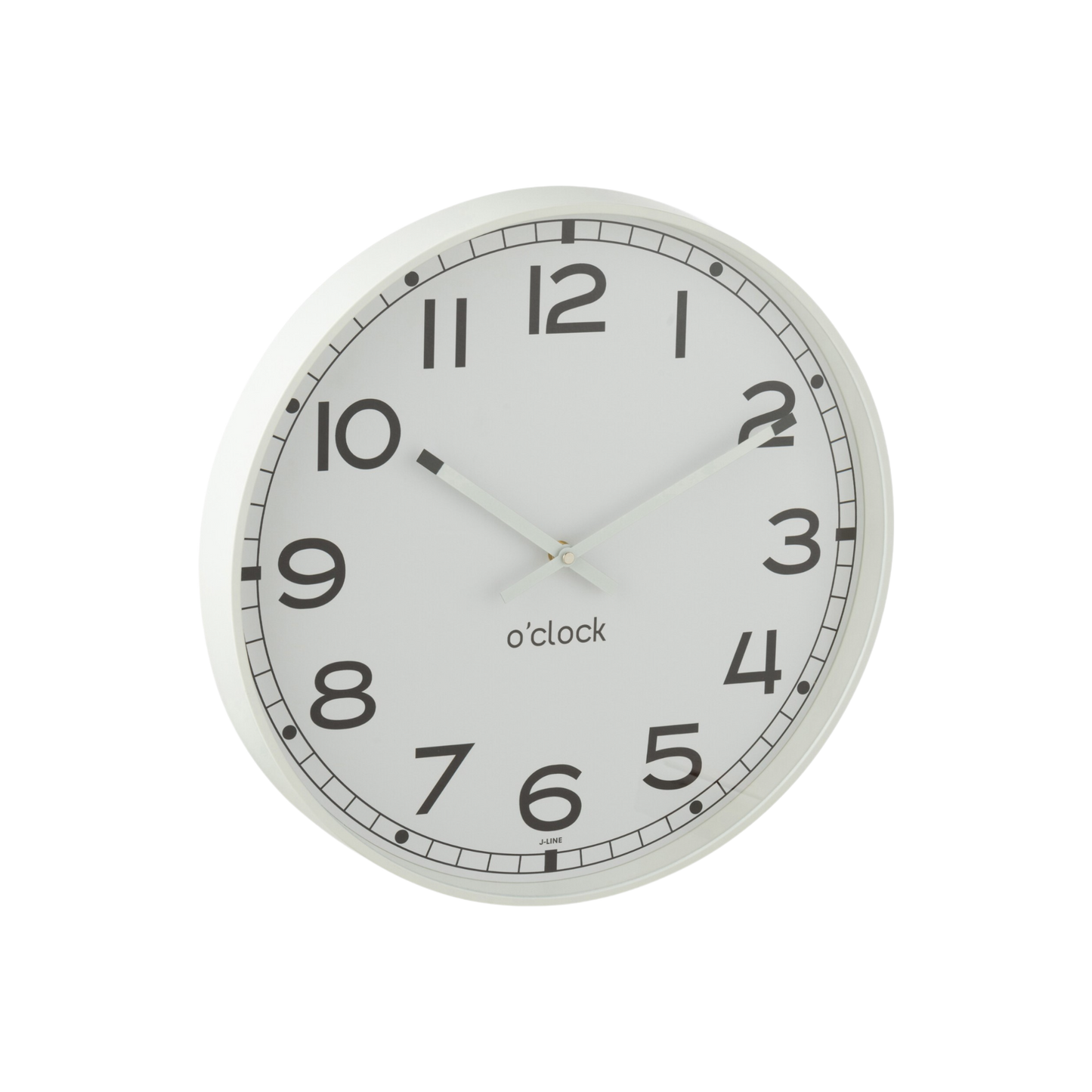 Horloge murale blanc/blanc