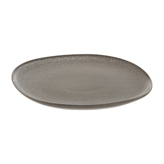 Assiette Louise Marron Medium