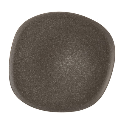 Assiette Louise Marron Large