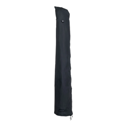 Housse de protection luxe pour parasol de marché en  polyester noir