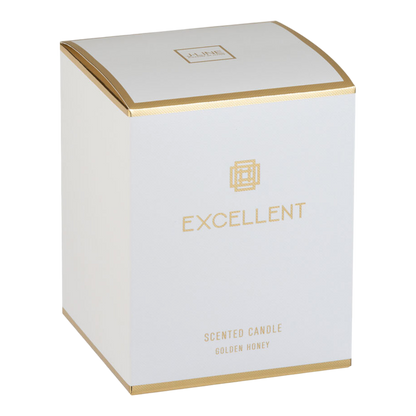 Bougie parfumée "excellent" Golden Honey Or