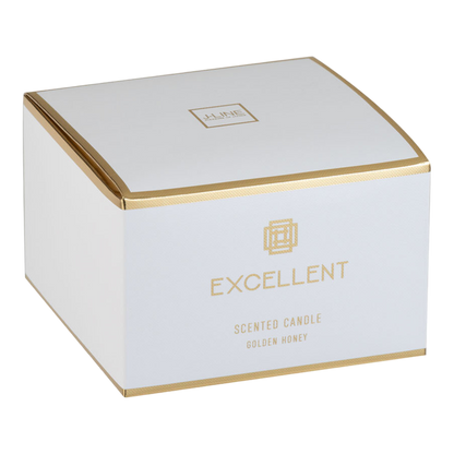 Bougie parfumée "excellent" Golden Honey Or