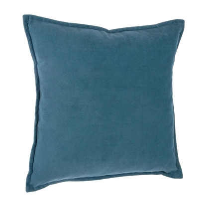 Coussin "Lilou" bleu canard