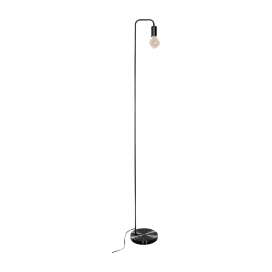 Lampe sur pied "Keli" noir