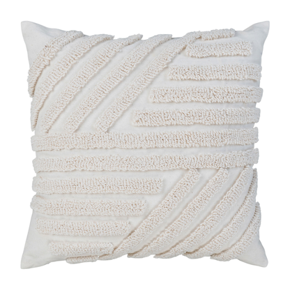 Coussin blanc Albany