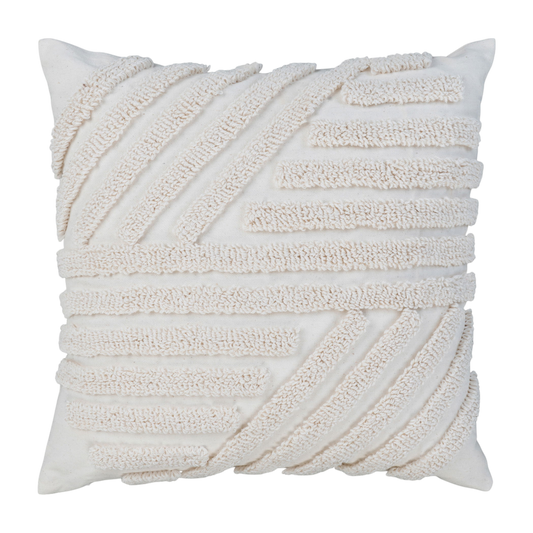 Coussin blanc Albany