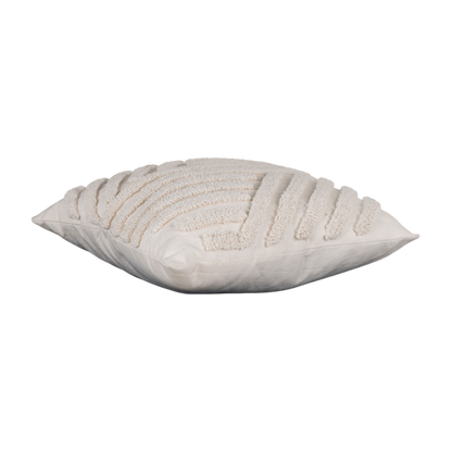 Coussin blanc Albany