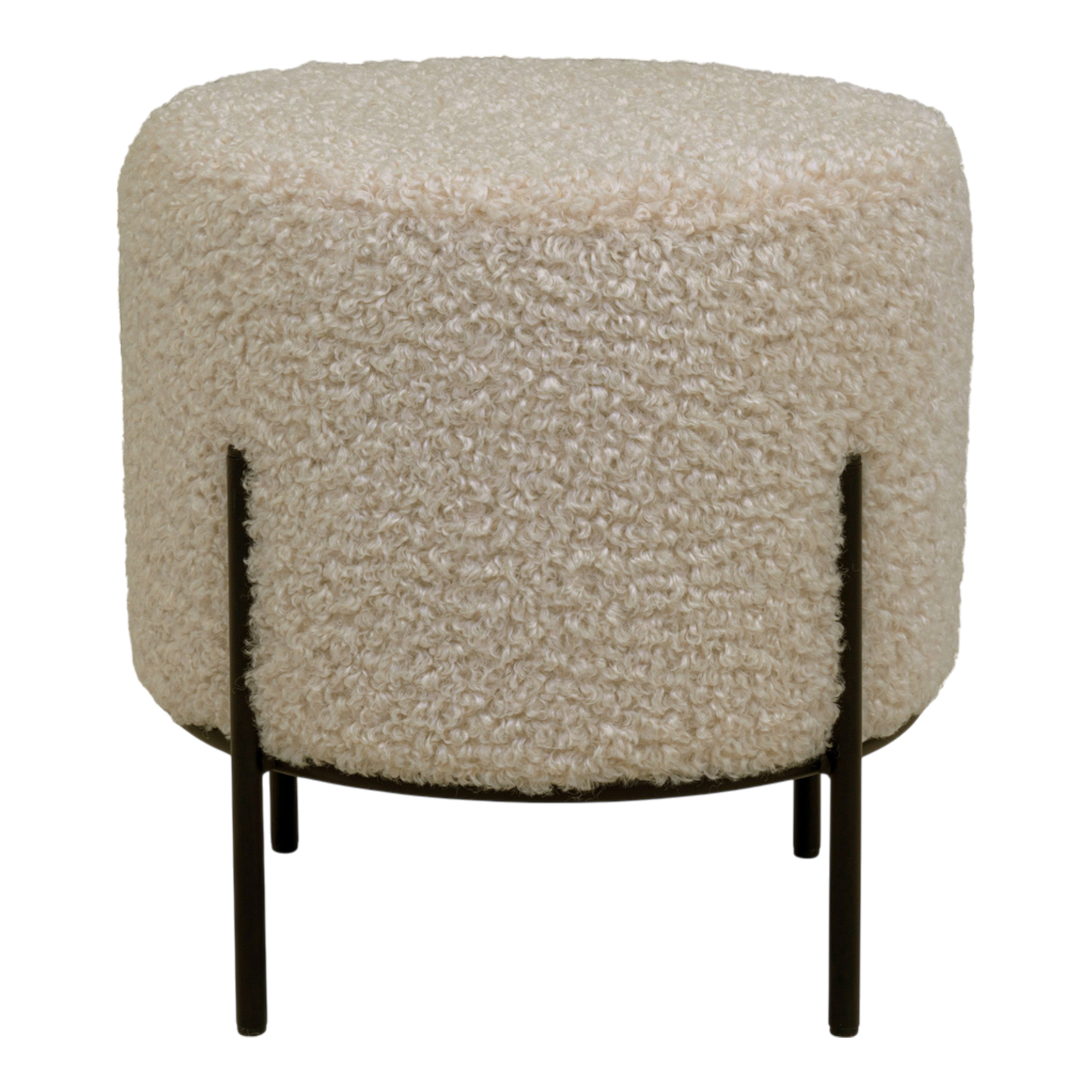 Pouf gris-brun Alford