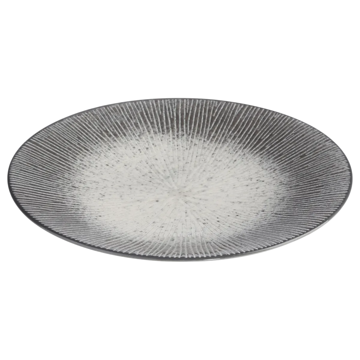 Assiette dessert "Atelier" D21cm gris