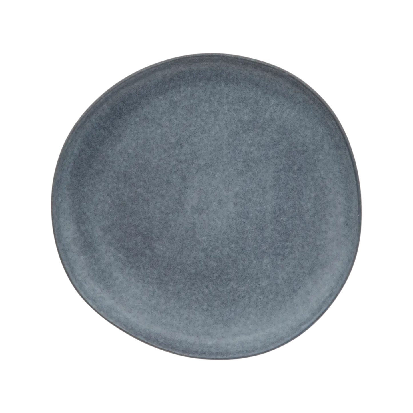 Assiette plate "Spring Water" D27cm bleu