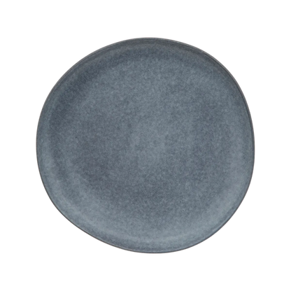 Assiette plate "Spring Water" D27cm bleu