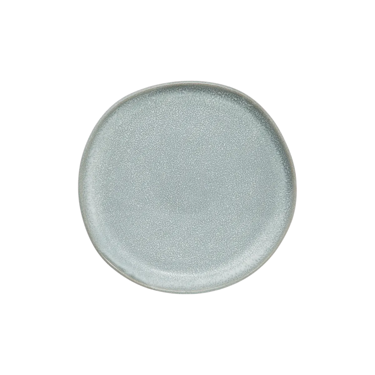 Assiette dessert "Spring Water" D21cm gris/vert