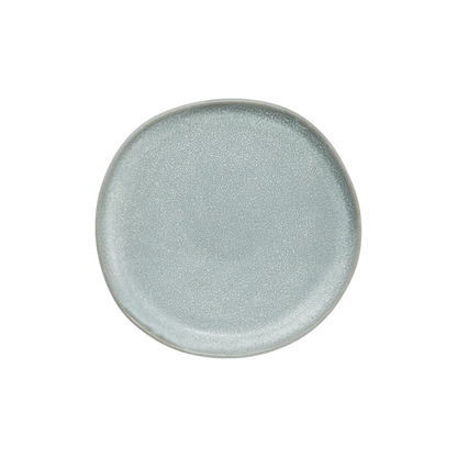 Assiette dessert "Spring Water" D21cm gris/vert