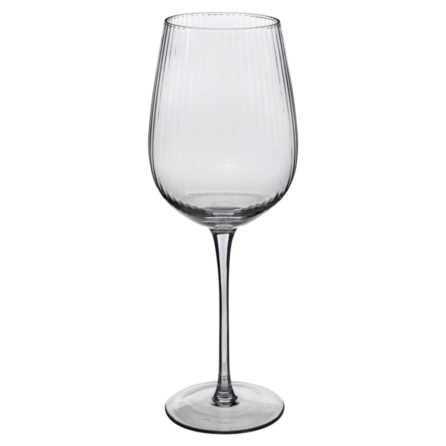 Lot de 6 verres à vin Midnight Gris Fumé