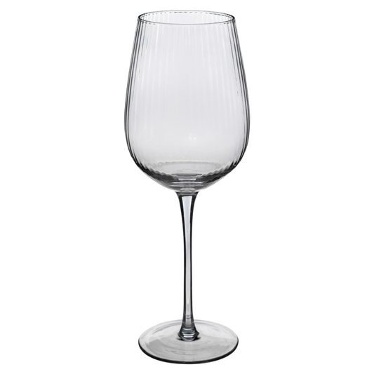 Lot de 6 verres à vin Midnight Gris Fumé