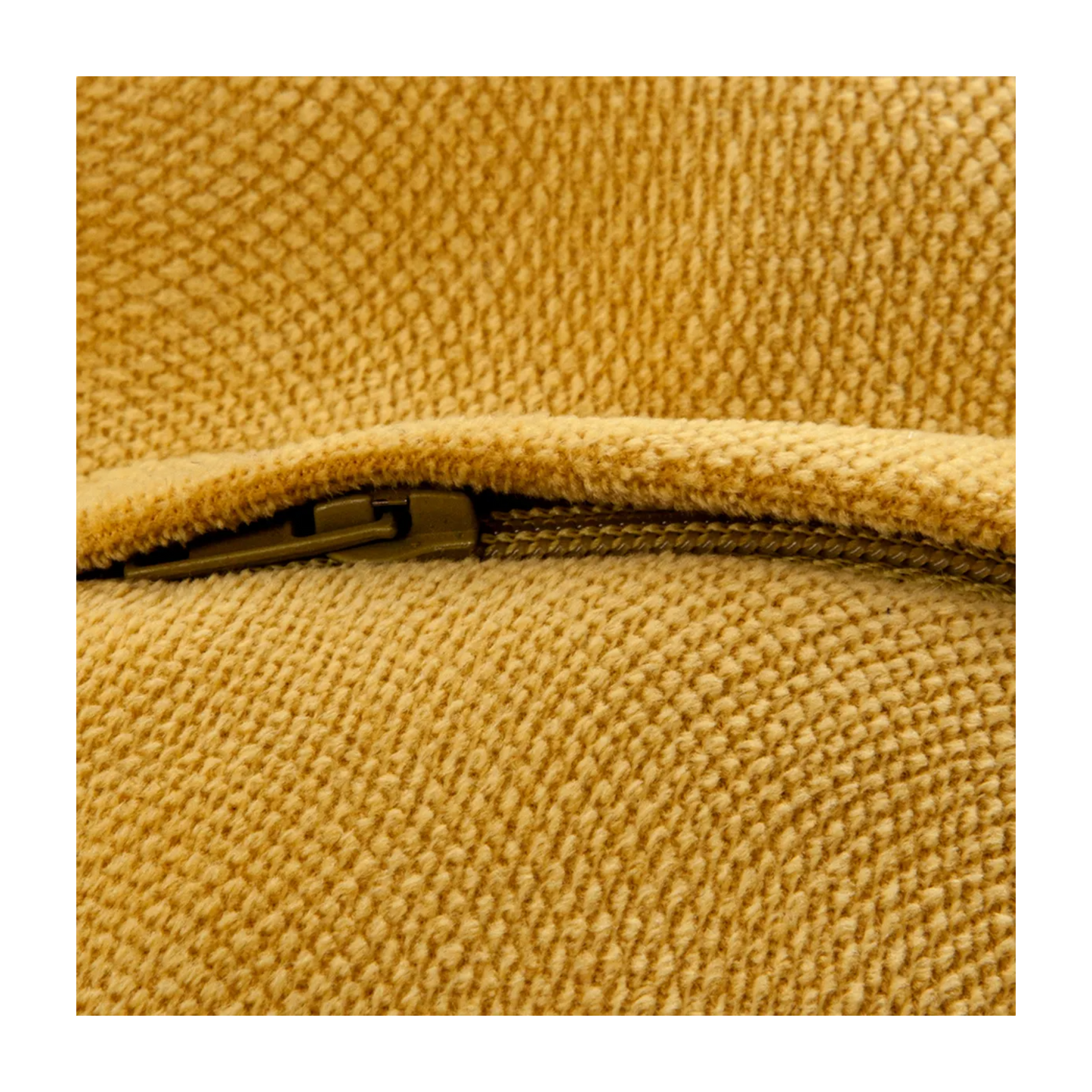 Coussin "Lilou" ocre