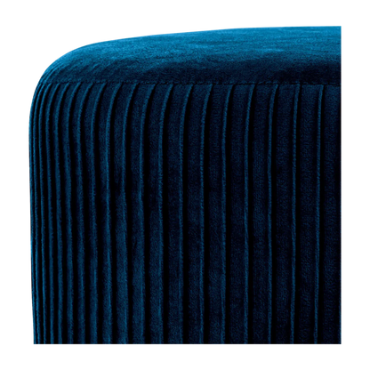 Tabouret Solaro bleu roi