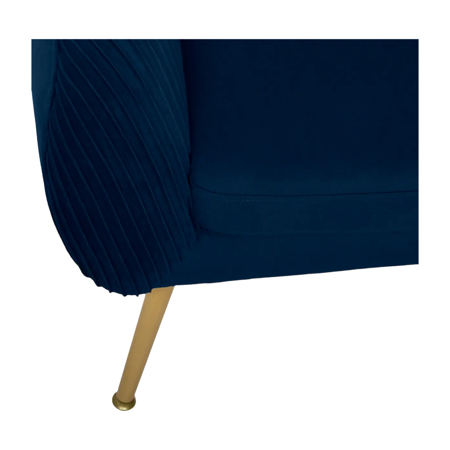 Fauteuil Solaro bleu roi