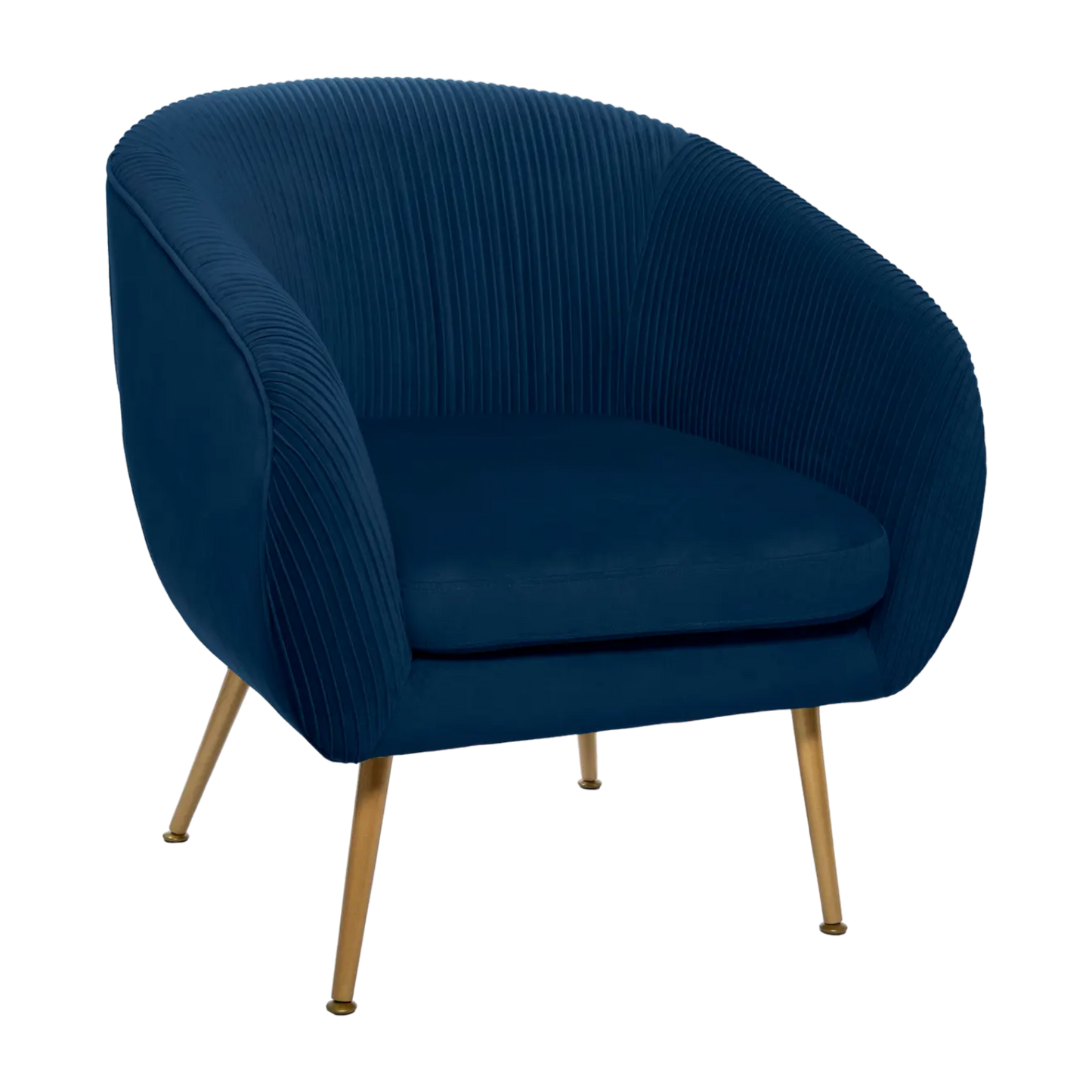 Fauteuil Solaro bleu roi