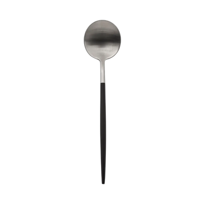 Couverts inox 24p Ida Noir et Argent