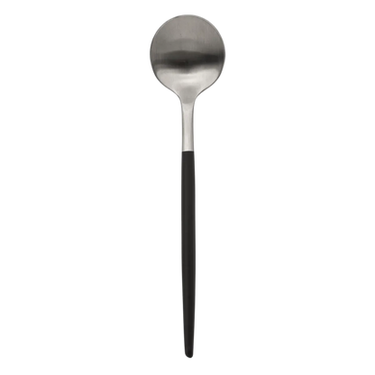 Couverts inox 24p Ida Noir et Argent