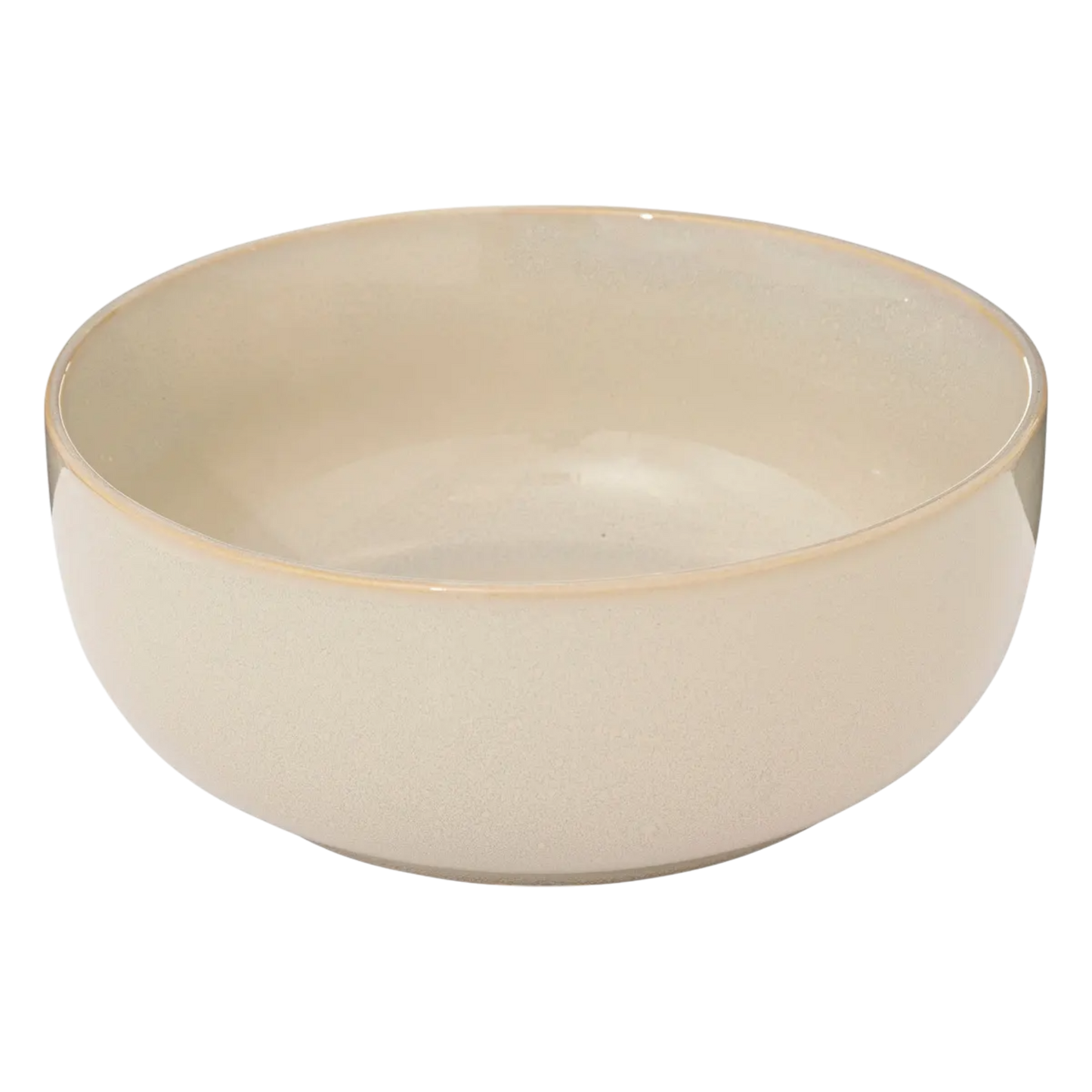 Saladier "Terre inconnue" D22cm beige