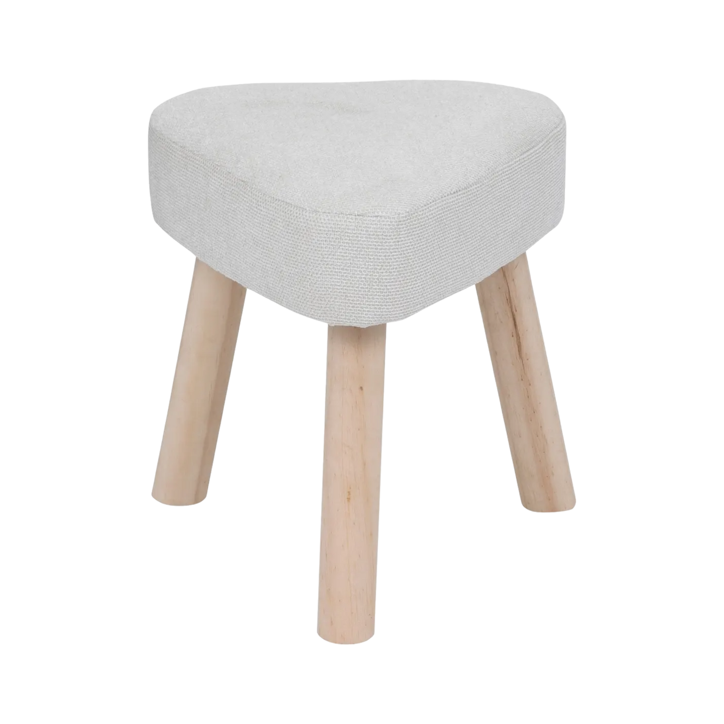 Tabouret Thena blanc ivoire