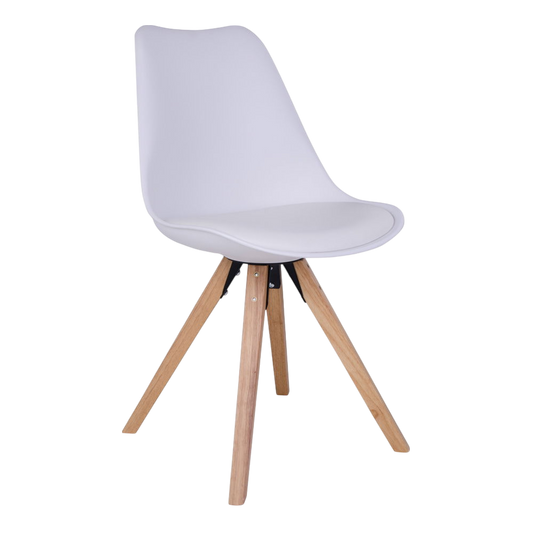 Chaise de salle à manger Bergen (ensemble de 2) blanc