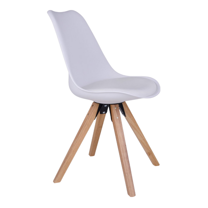 Chaise de salle à manger Bergen (ensemble de 2) blanc