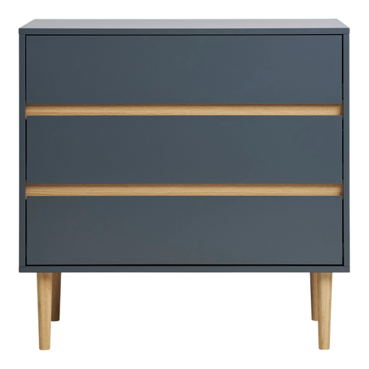 Armoire  3 tiroirs gris foncé Bisley