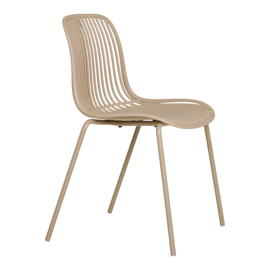 Chaise de jardin Branson (ensemble de 4) Sable