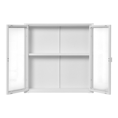 Meuble vitrine blanc Brisbane