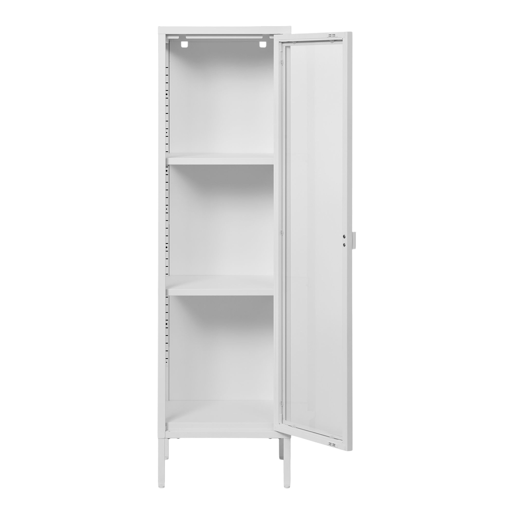 Meuble vitrine blanc Brisbane