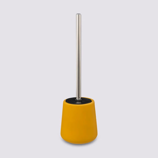 Brosse WC "Colorama" Jaune moutarde