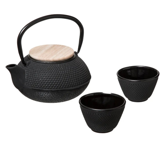 Coffret "Terre Inconnue" en fonte et bambou