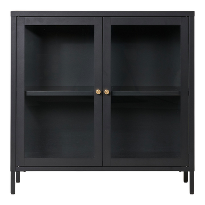 Meuble vitrine noir  Dalby