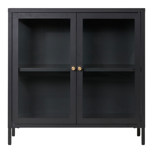 Meuble vitrine noir  Dalby