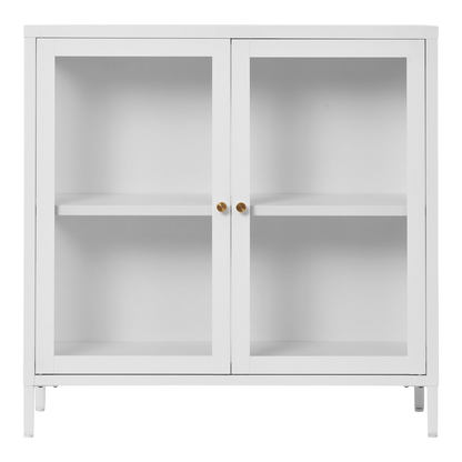 Meuble vitrine blanc Dalby