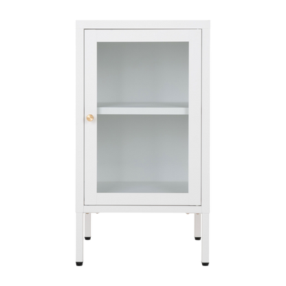 Meuble vitrine blanc Dalby