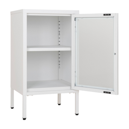Meuble vitrine blanc Dalby